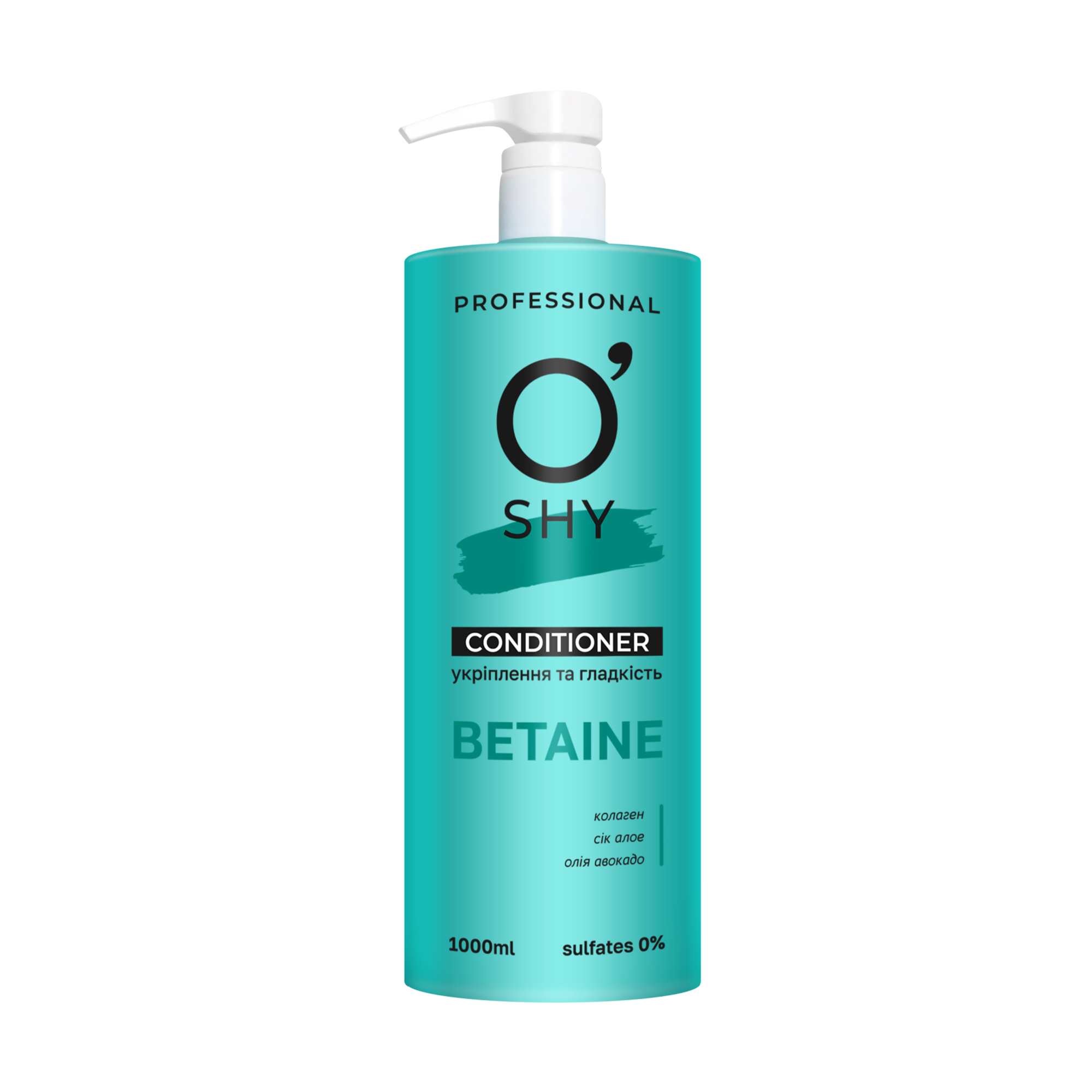 Кондиціонер для волосся O'shy Betaine Conditioner Зміцнення та гладкість, 1 л