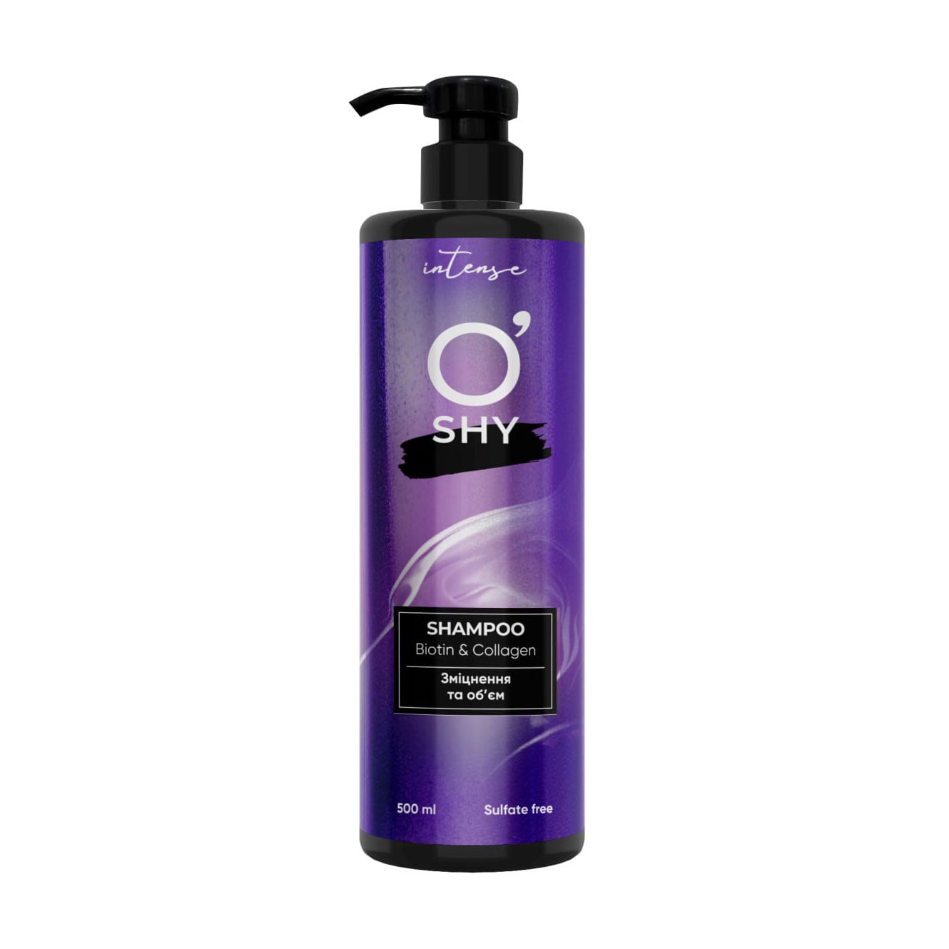 Шампунь для волосся O'Shy Intense Biotin &amp; Collagen Shampoo Зміцнення та об'єм, 500 мл